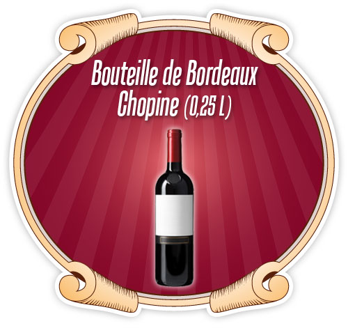 La chopine de Bordeaux (0,25 L)