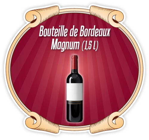 Le magnum de Bordeaux (1,5 L)