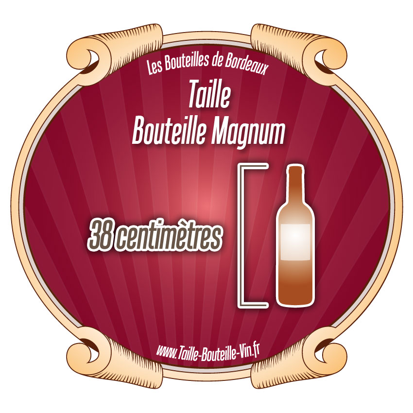 Taille bouteille Magnum de Bordeaux