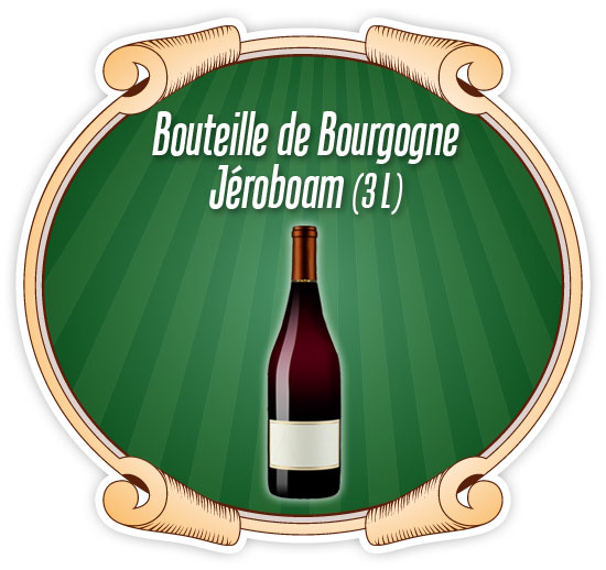 Le jeroboam de Bourgogne (3 L)
