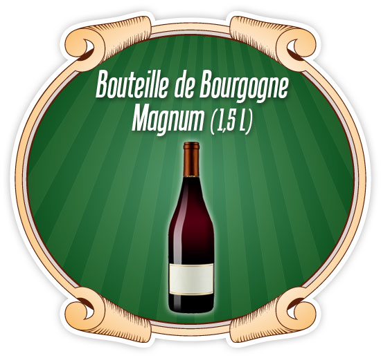Le magnum de Bourgogne (1,5 L)