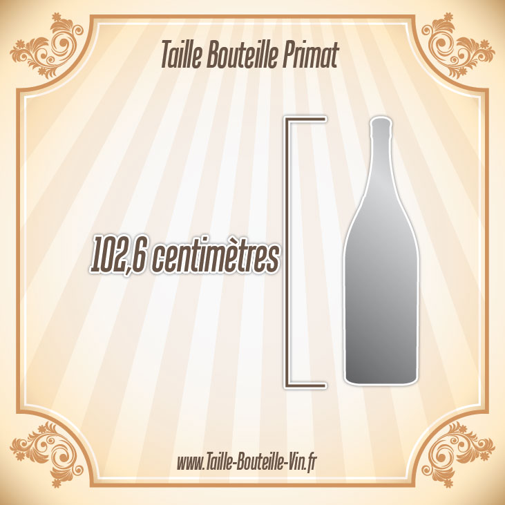 Taille bouteille primat